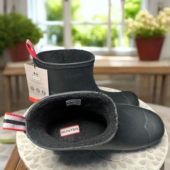 Hunter Play Short Insulated Winter Shearling Lined Waterproof Boots UK 7 US 9 - Picture 14 of 16